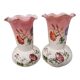Pair of art deco opaline vases from the 1930s