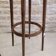Pair of Baumann wooden high stools