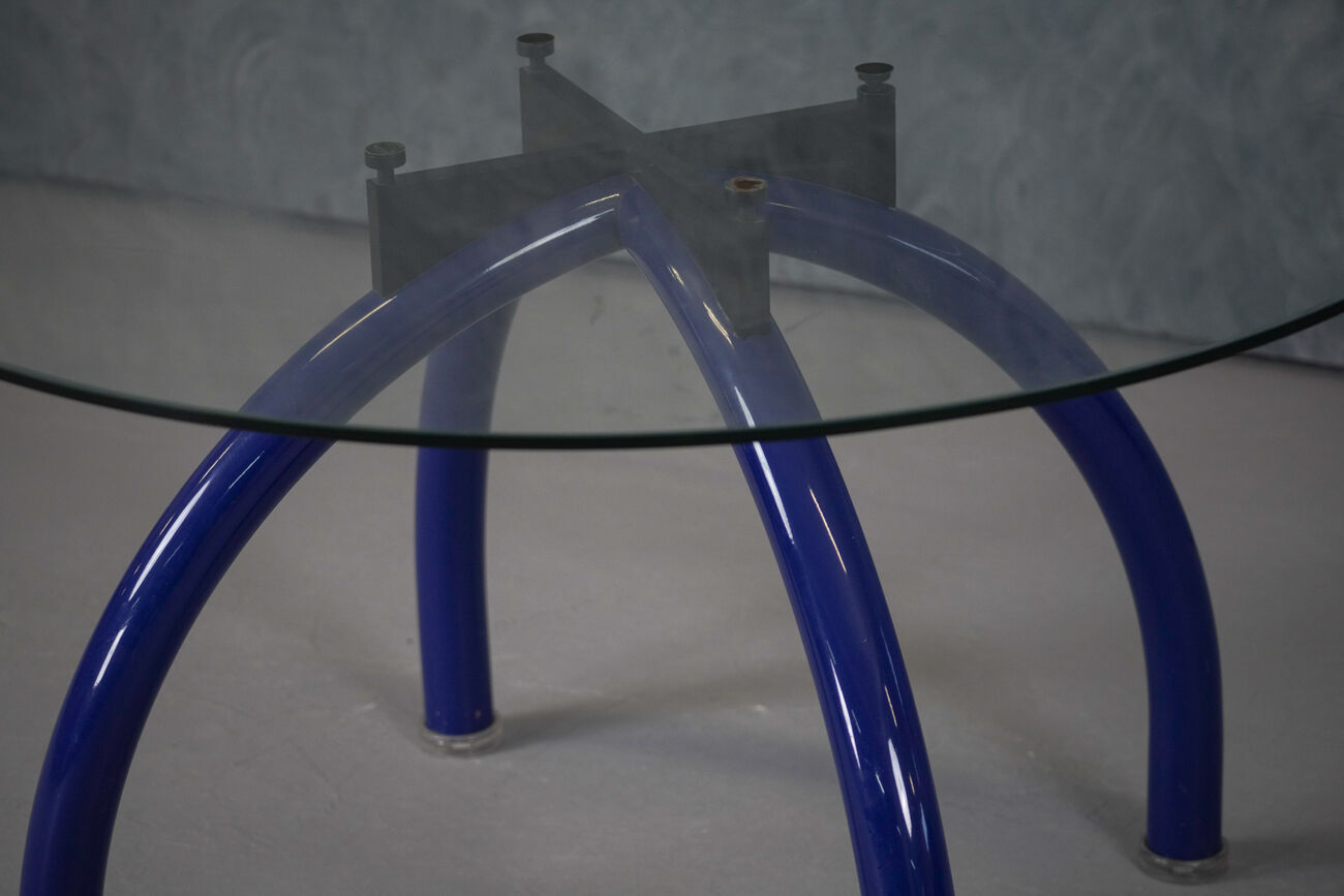 Post-modern Spyder table by Ettore Sottsass for Knoll, Italy, 1980s