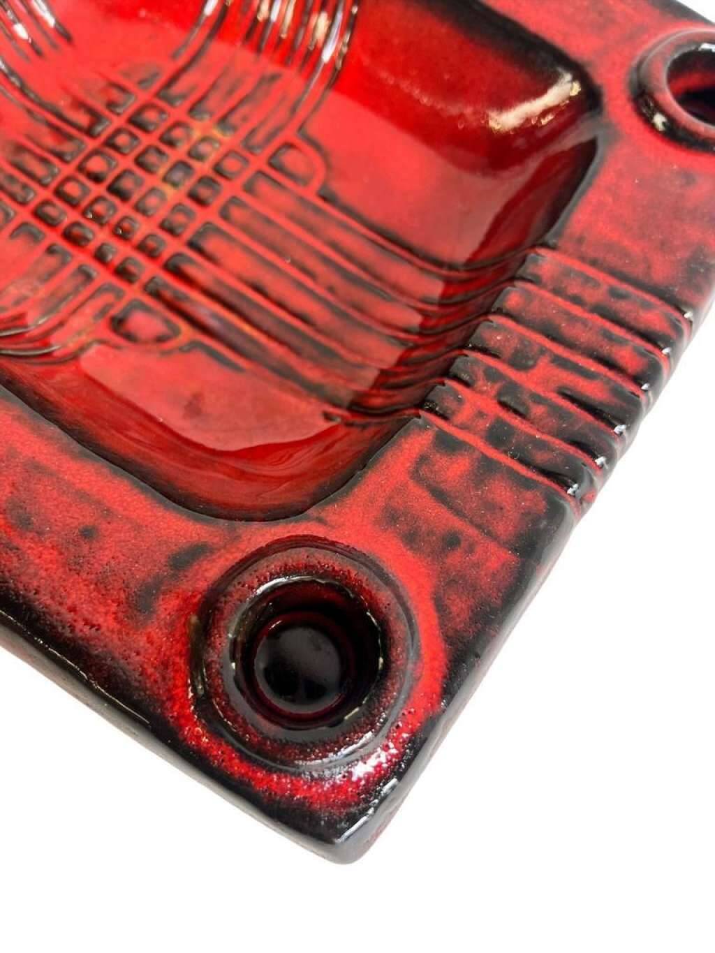 Vintage jasba ceramic ashtray