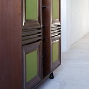 Angelo Mangiarotti for Sorgente dei Mobili | Mahogany cabinet, Italy, 1960s