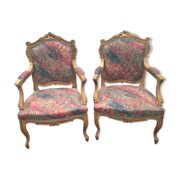 Fauteuils de style Louis XV