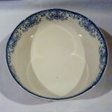 Old salad bowl Boulenger Choisy Le Roi earthenware art Moustiers
