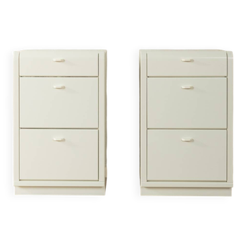 1980s postmodern chests of drawers by hülsta (set of 2)