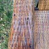 Rattan chaise longue 1920