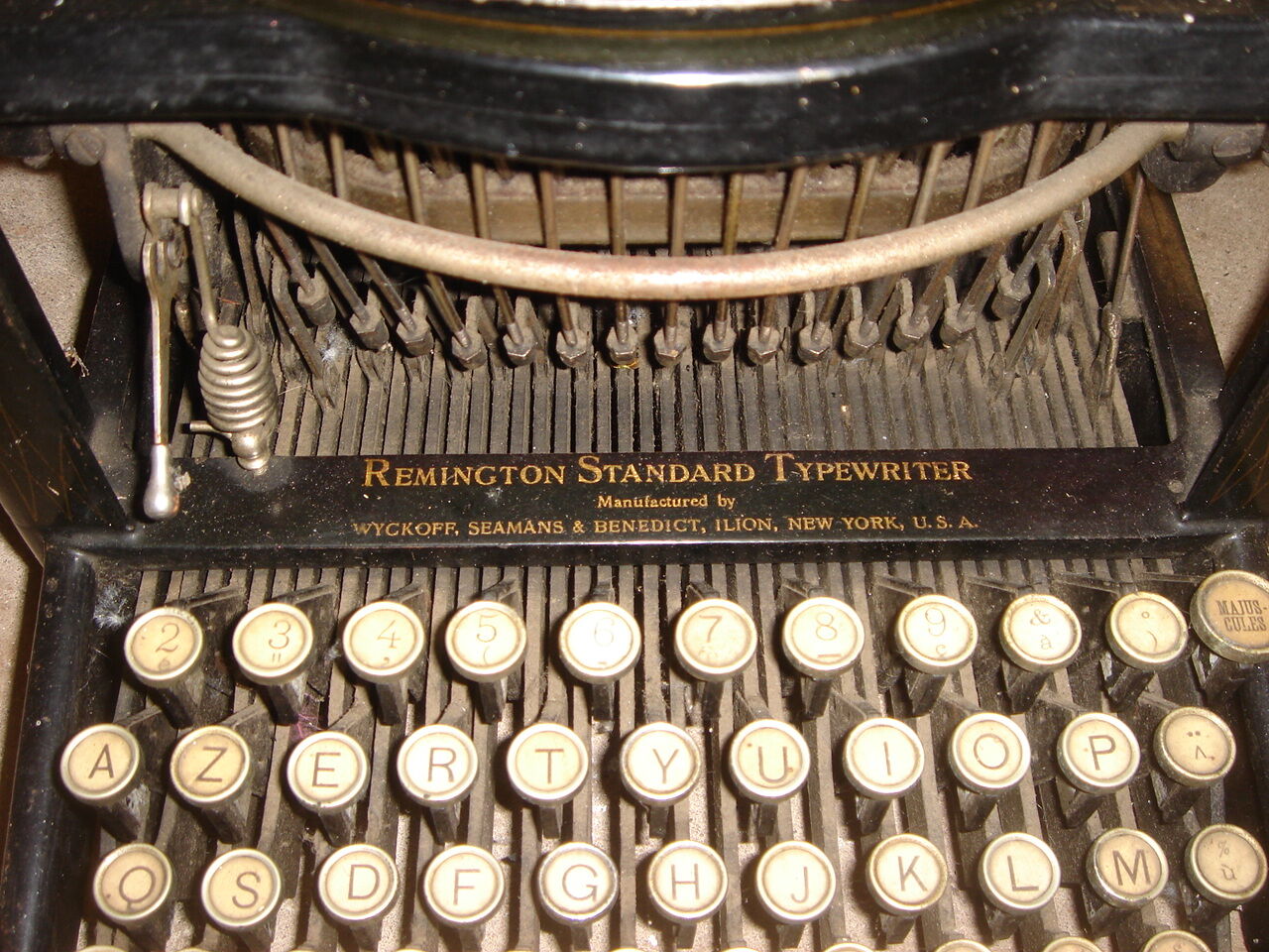 Typewriter Remington USA of 1920