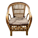 Child's rattan armchair