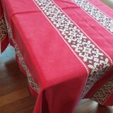 Vintage Basque tablecloth 210x280
