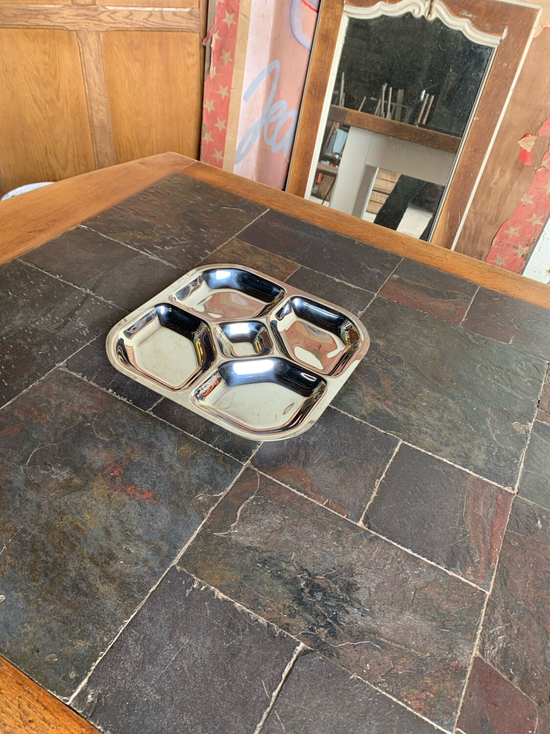 Table servant G. Degrenne – stainless steel