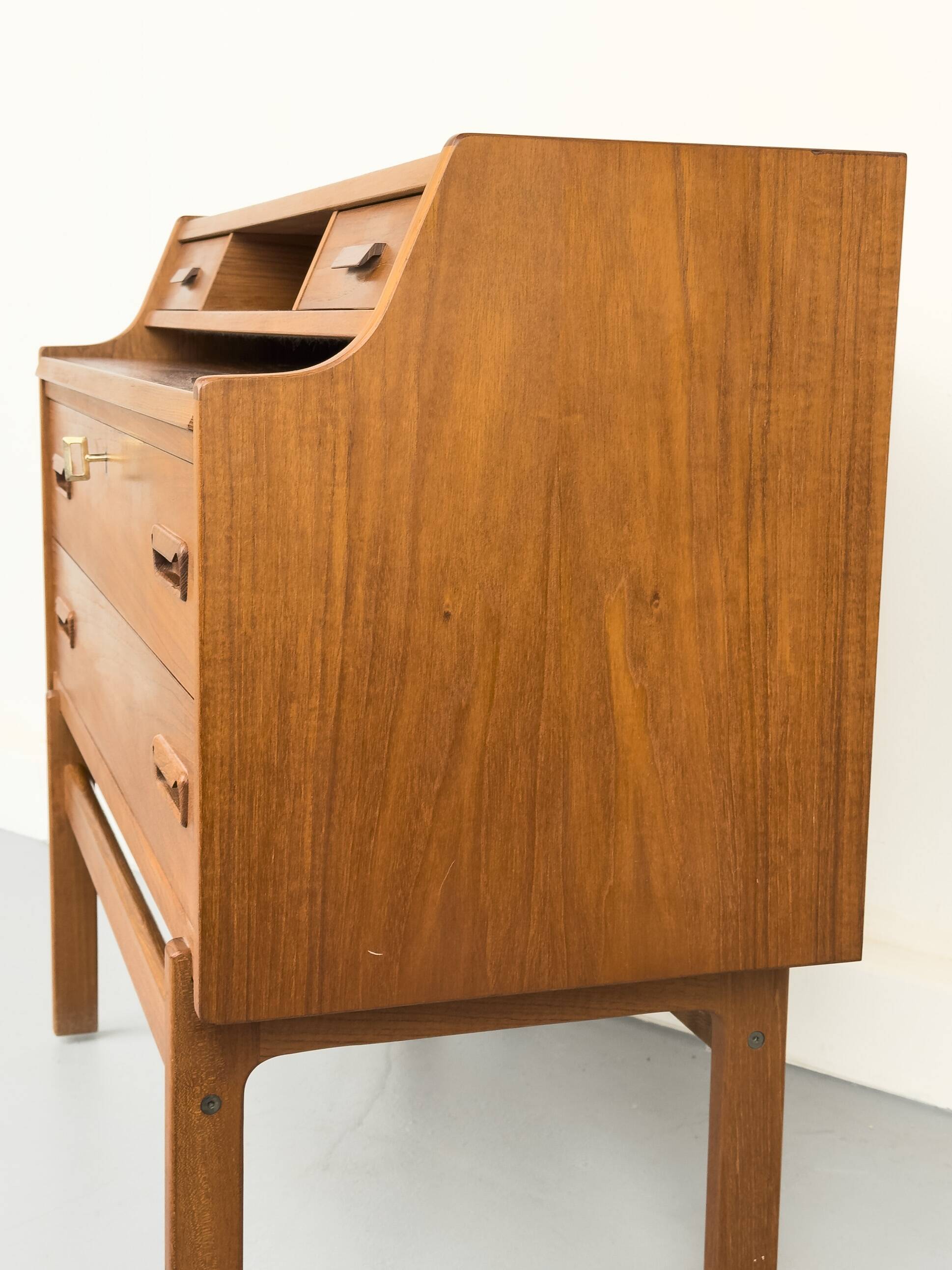Bureau Secrétaire en Teck par Arne Wahl Iversen pour Vinde Møbelfabrik, 1960s