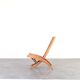 Folding Chair by Ángel Pazmiño for Muebles de Estilo, 1960s.