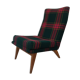 Chauffeuse scandinave pieds compas
