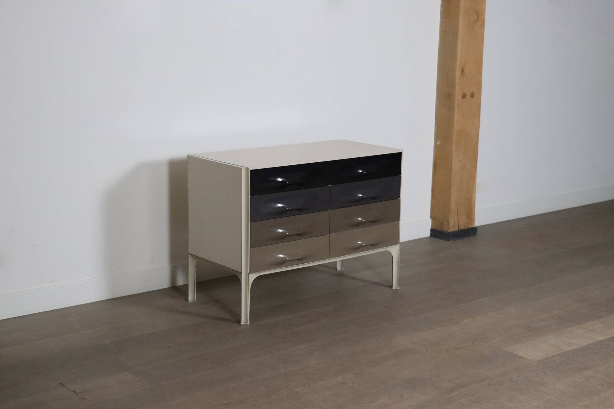 Raymond Loewy DF 2000 Chest Of Drawers Credenza For Doubinsky Frères, 1968