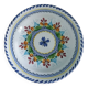 Decorative wall plate signed JCR