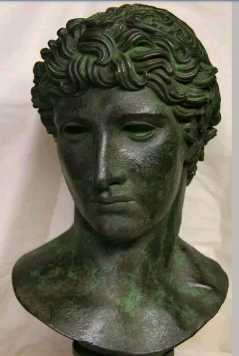 Magnificent bust of Roman Greek Apollo