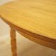 Round oak table, Danish design, 1960s, designer: Henning Kjærnulf
