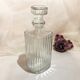 Whisky decanter or glass decanter retro France vintage style