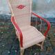 Fauteuil en rotin année  70