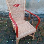 Rattan armchair from the 70s