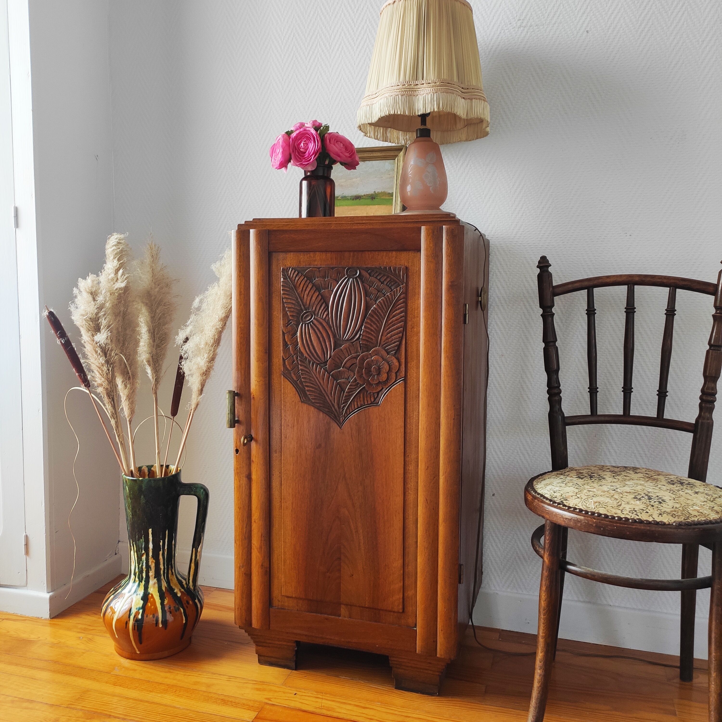 Old art deco jam maker