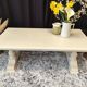Table basse en chene massif