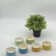 Lot / series of 6 ramekins Digoin France , vintage, pastel,