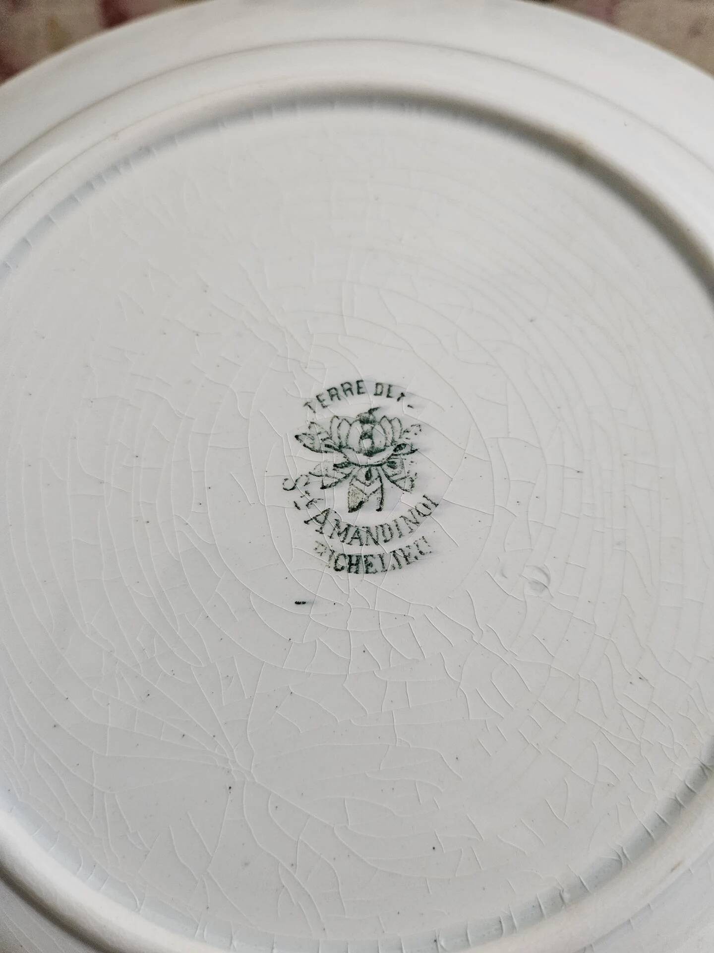 Terre de Fer soup plates