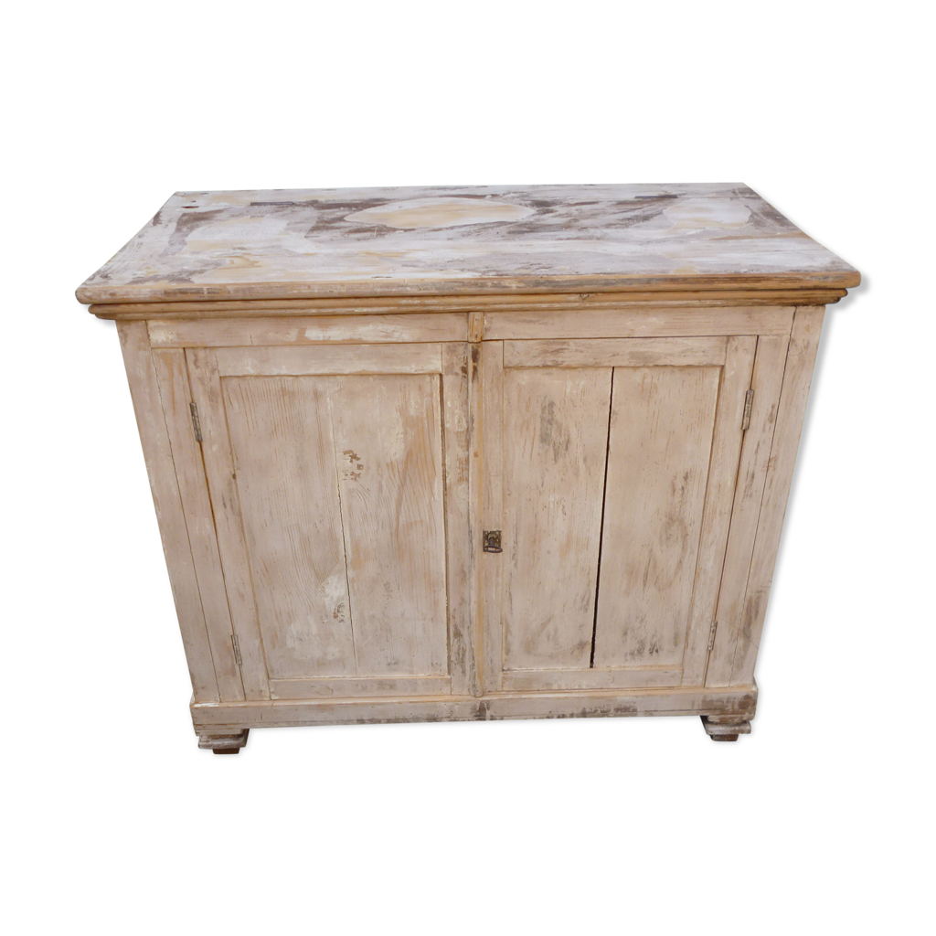 meuble-patine-ancienne-en-sapin-selency