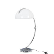 Lampadaire en métal chromé Elio Martinelli, années 1970