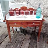 Pair of toilet tables