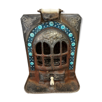 Cast iron stove E. Chaboche La Salamandre