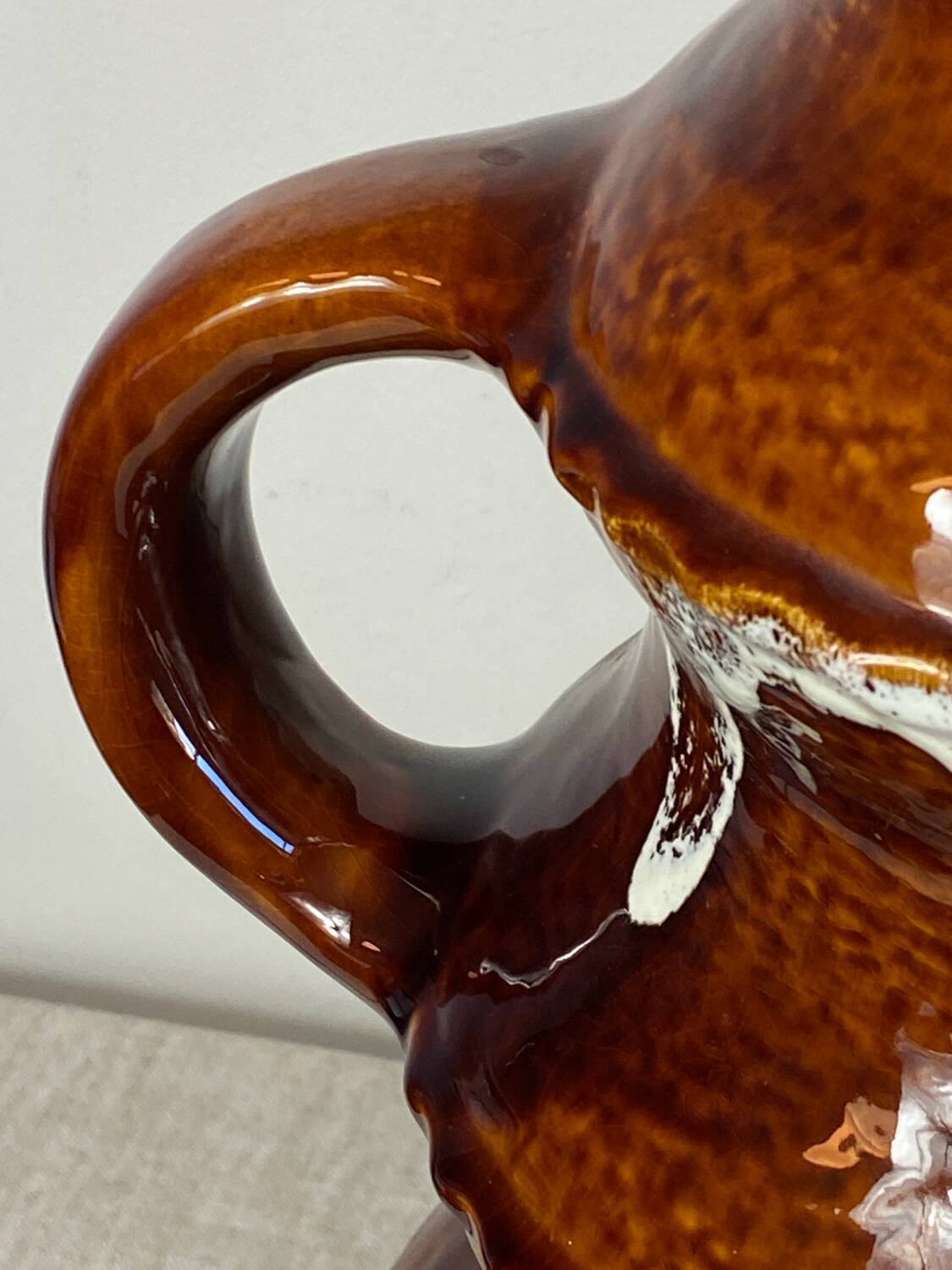 Fat lava type ceramic floor lamp