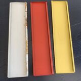 Vintage 1950 Tomado bookshelves pocket D.Dekker - 61 x 48 cm