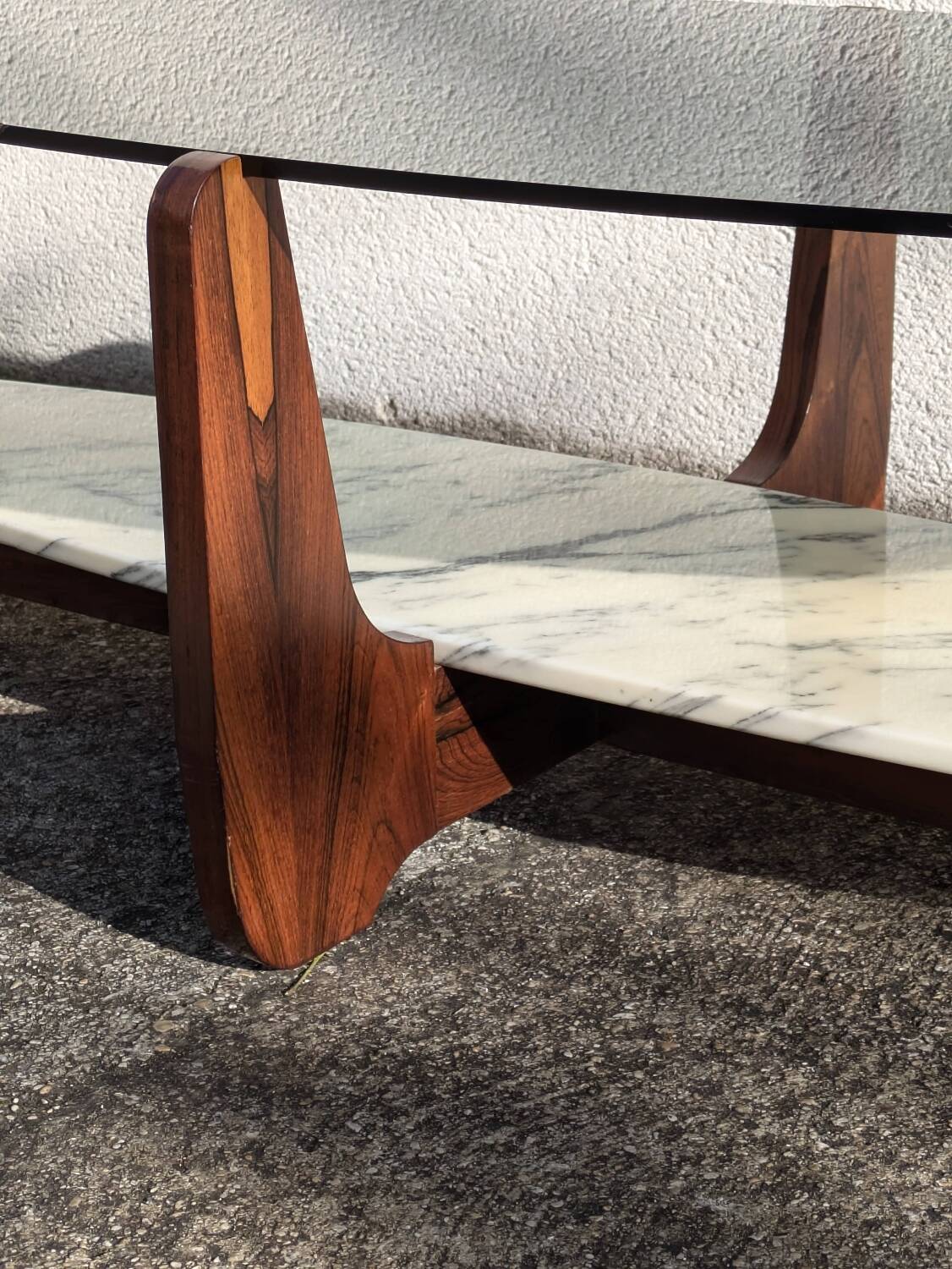 Coffee table by Hugues Poignant, 1960/70 vintage, France, Design