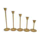 Series of 5 candlesticks
