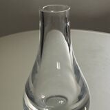 Vintage Crystal Bulb Vase