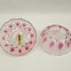 Crystal candy deco relief and pink colours