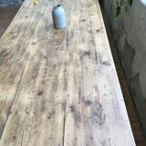 Vintage pine farm table