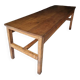 Large chestnut firm table