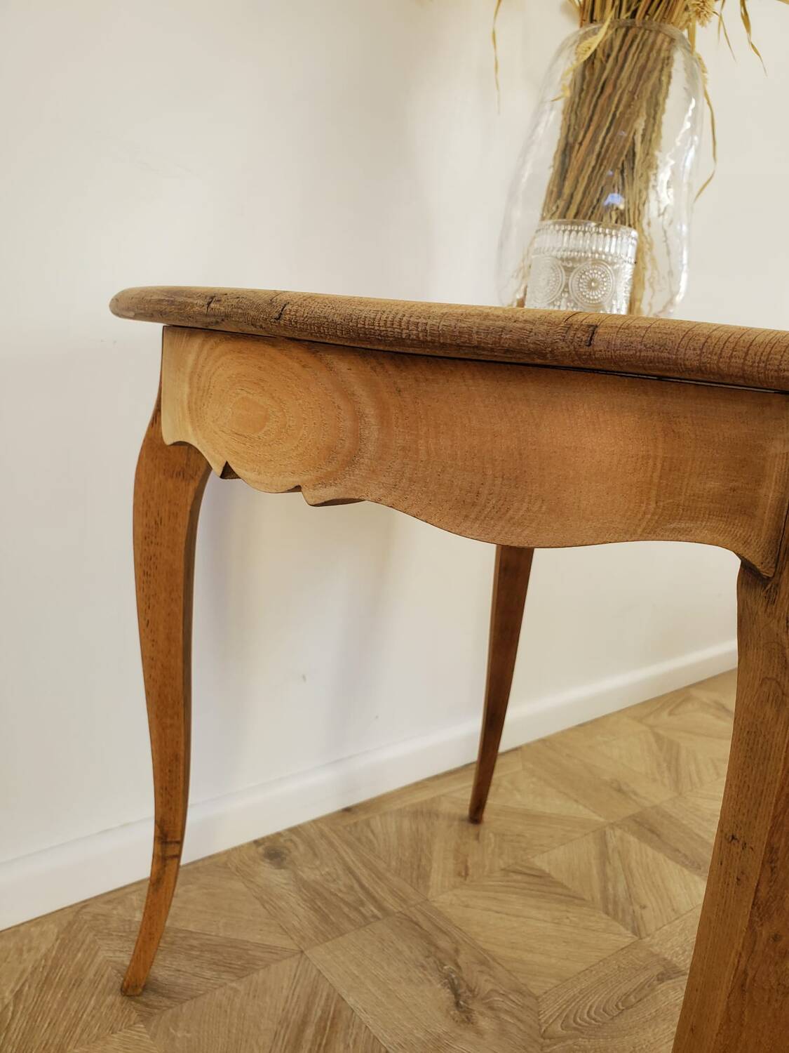 Table en bois ronde