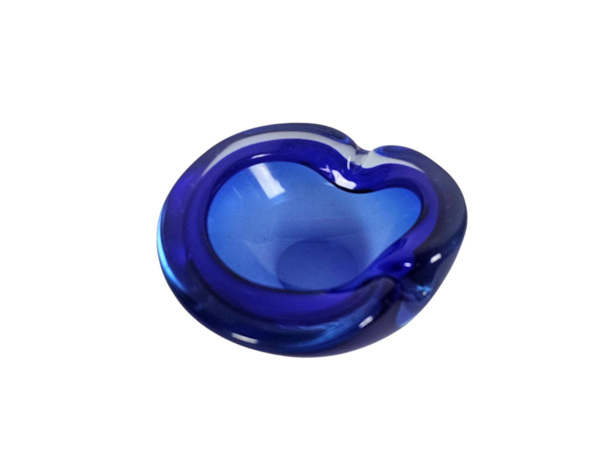 Murano - Sommerso - Flavio Poli - transparent - blue - 60s