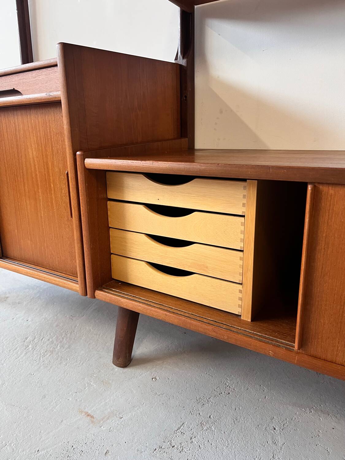 Teak Bookcase by Aandal Møbler, 1960’s Norway