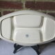 Serving dish with compartments