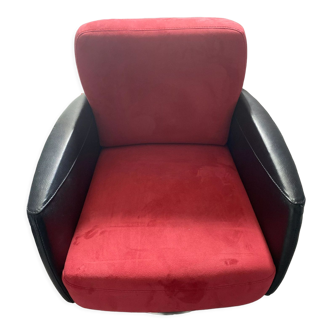 Fauteuil en cuir