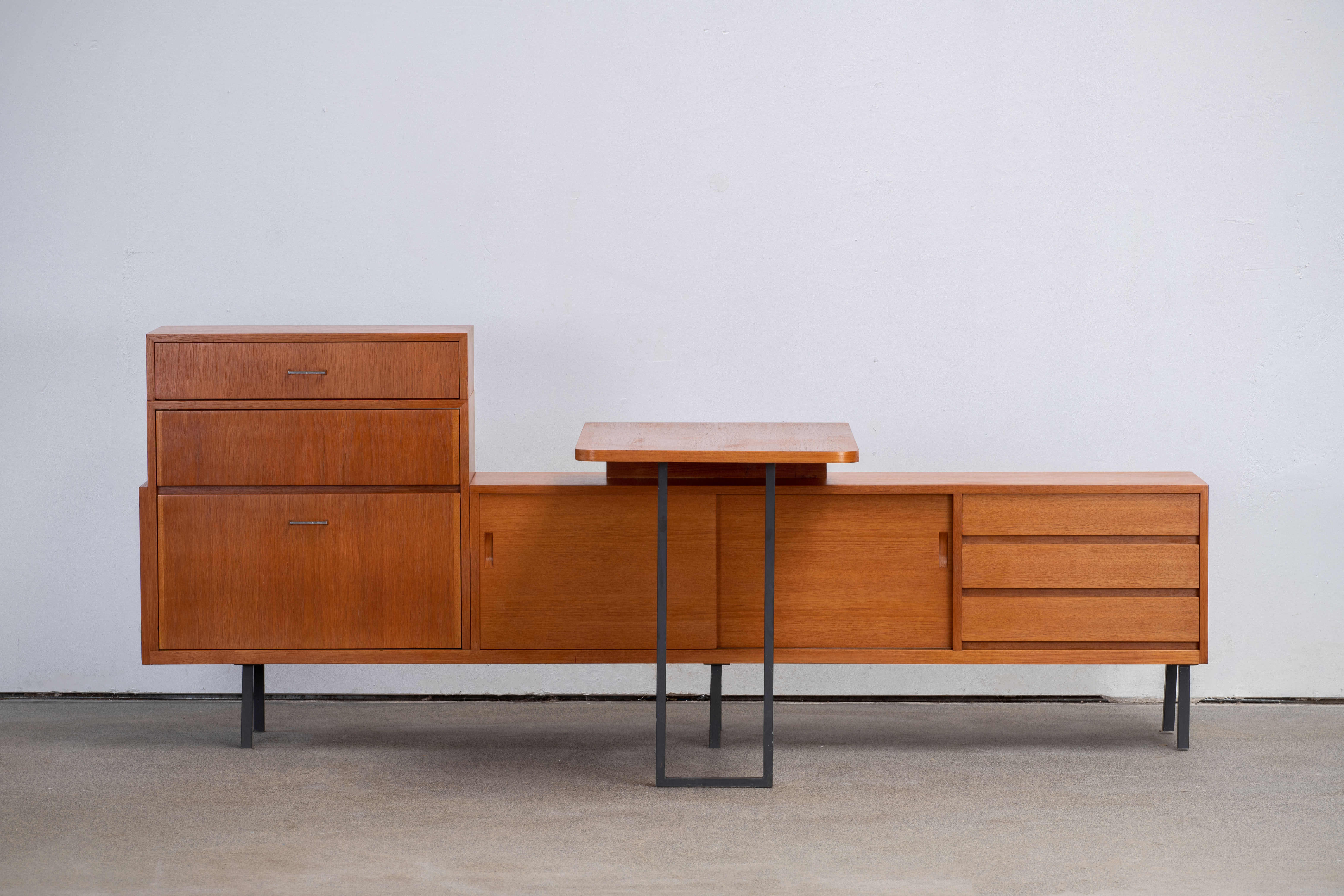 Vintage scandinavian sideboard – 237 cm