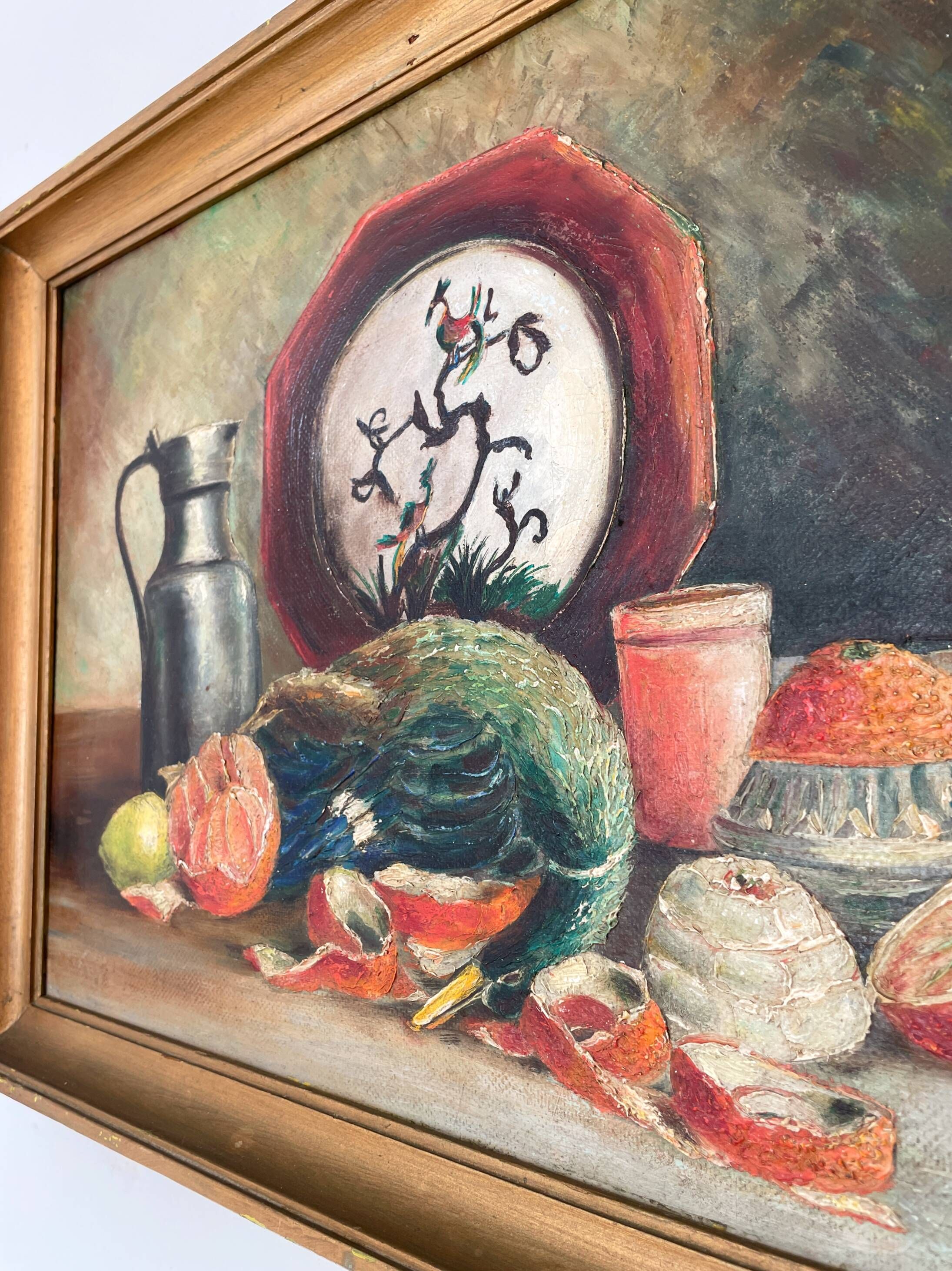 Oil on canvas signed Hélène Rynders - Still life - 1930/1940 - 61x44cm
