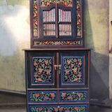Balinese buffet or console and mirror