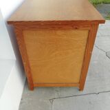 1960s desk in light wood