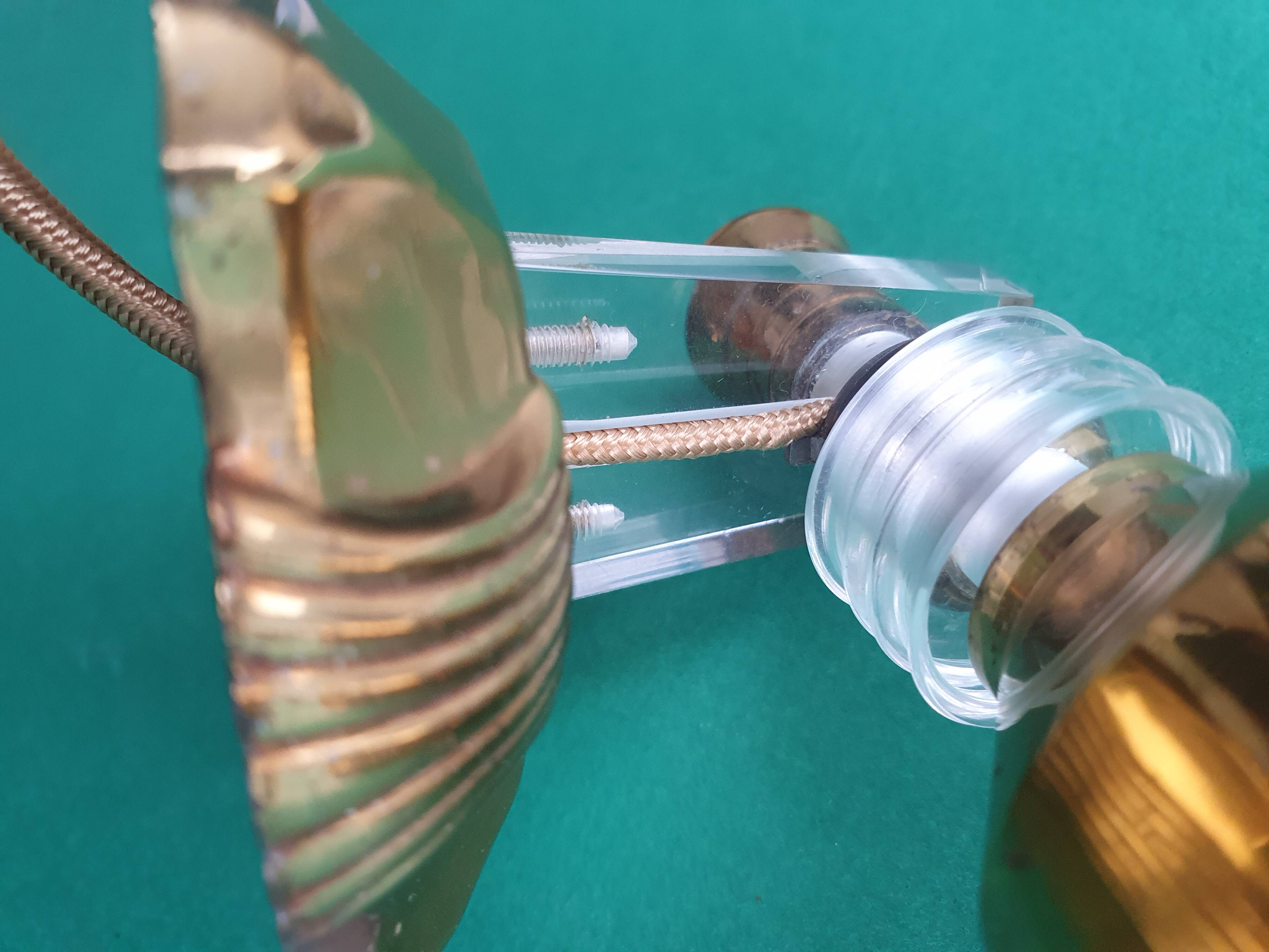 Pair of 50s rockabilly wall lights