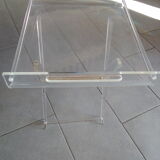 Table plexiglas